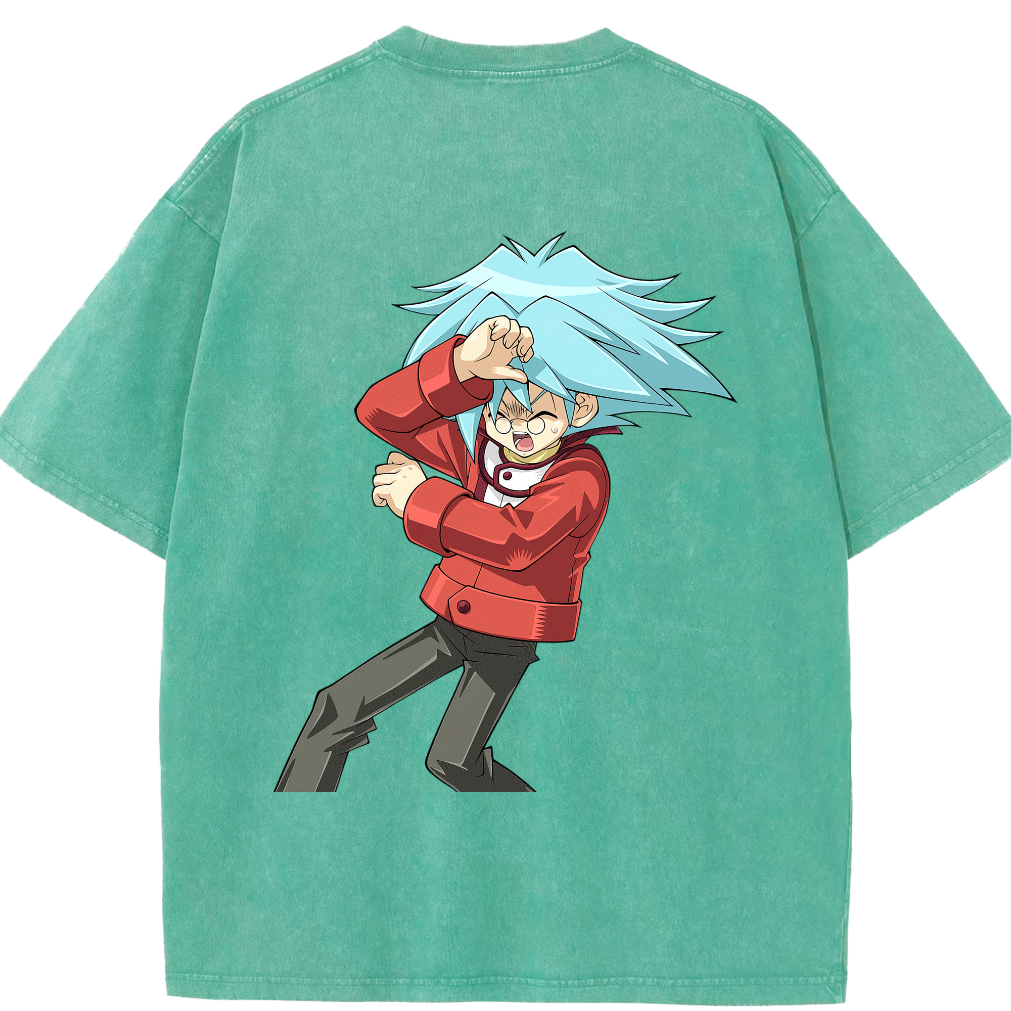 （画像用） 遊☆戯☆王 Yu-Gi-Oh! 綿100% ヴィンテージ風 半袖Tシャツ（背面プリント）